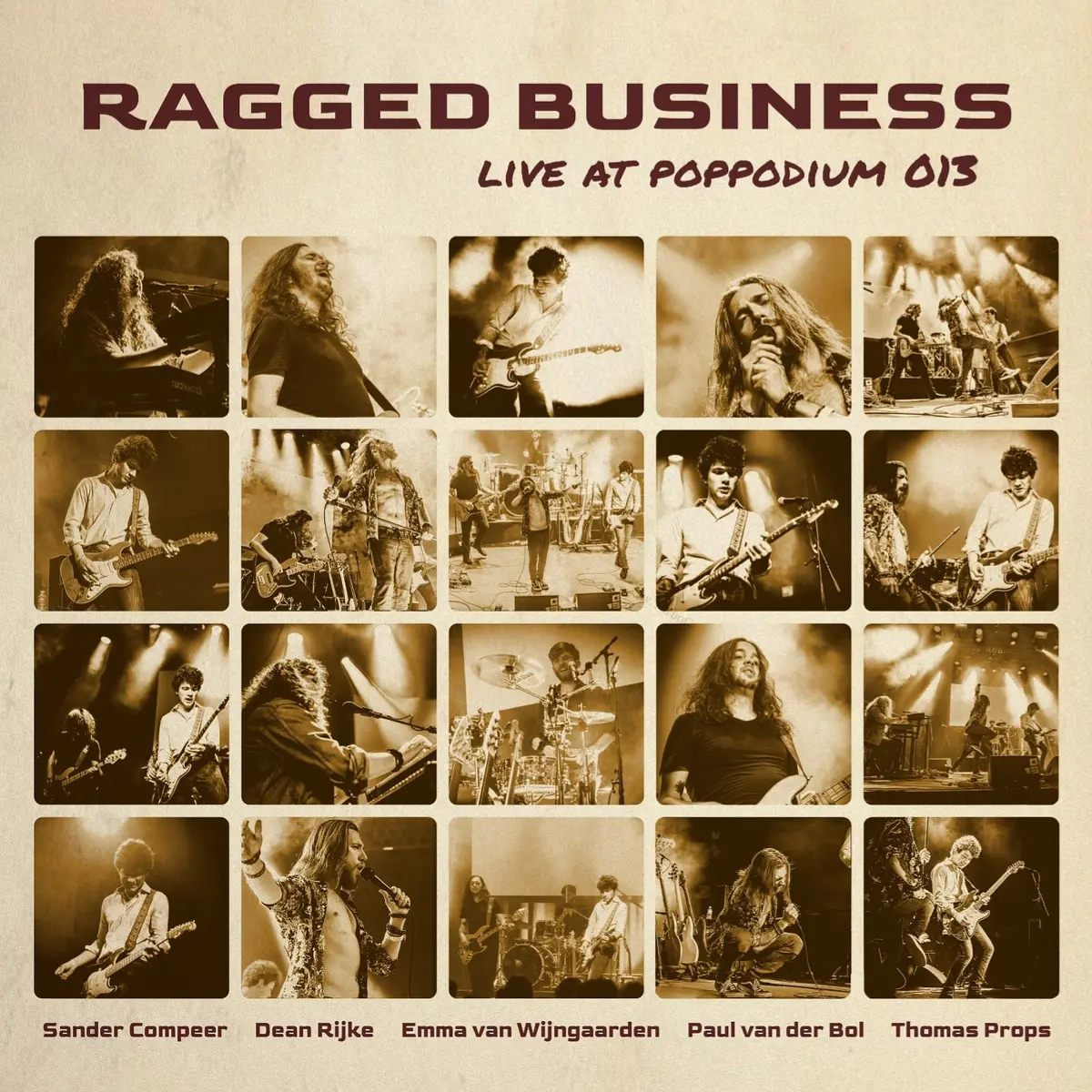 Albumcover van Ragged Business - Live at Poppodium 013